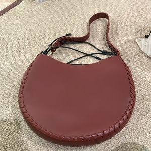 Chloe Mate Large Shoulder Bag - cognac brown